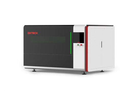 Machine de découpe laser à fibre moyenne de haute précision