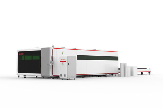 Table d'échange à couverture complète Machine de découpe laser à fibre