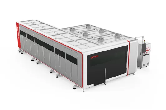 Machine de découpe laser pour tube de tôle de table d'échange de protection série SPT